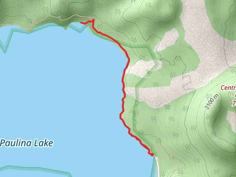 Paulina Lakeshore Trail