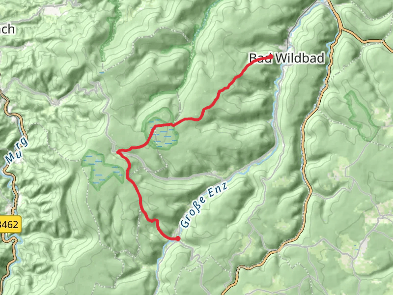 Enzklosterle to bad Wildbad Walk