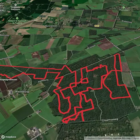 Fluitberg and Alphensche Bergen Loop