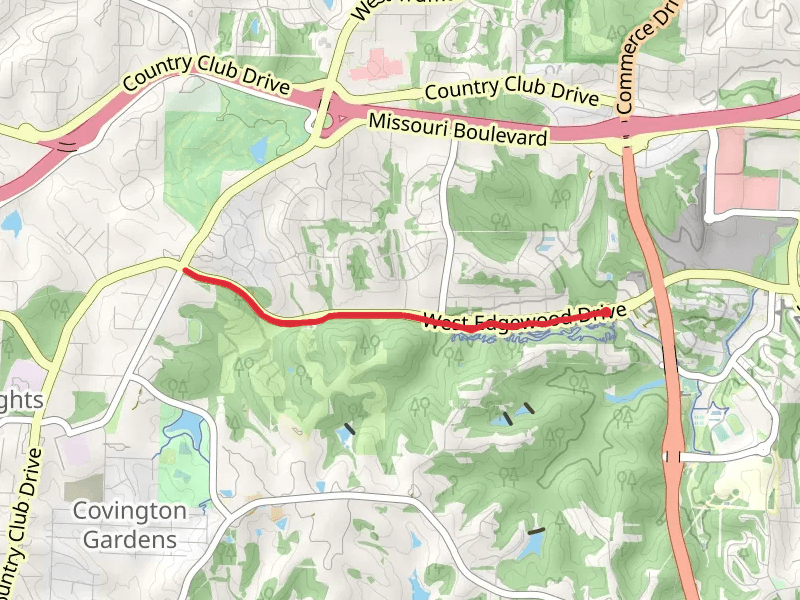 West Edgewood and Greenway Walk