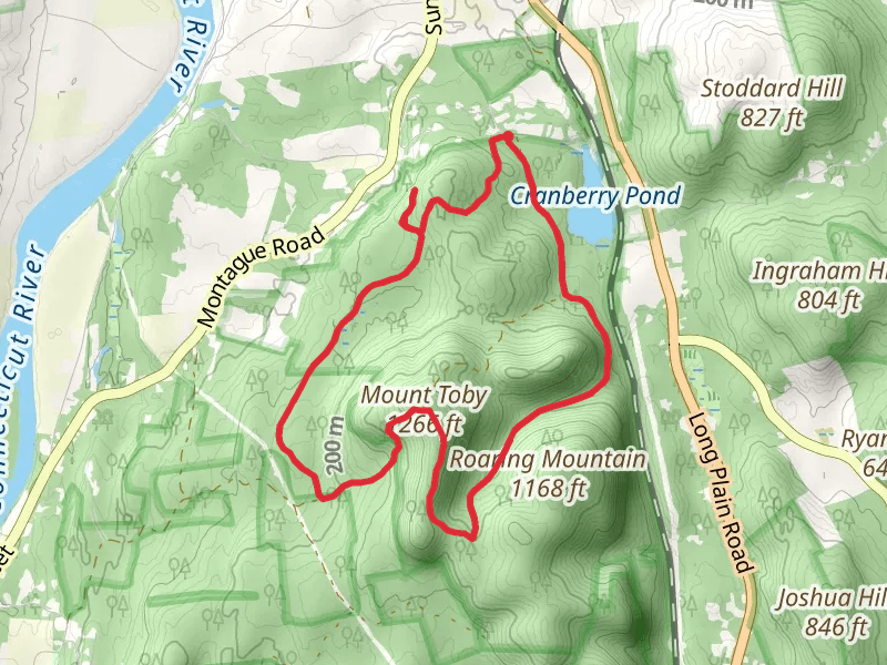 Sugar Farms Trail and Mount Toby Loop Trail