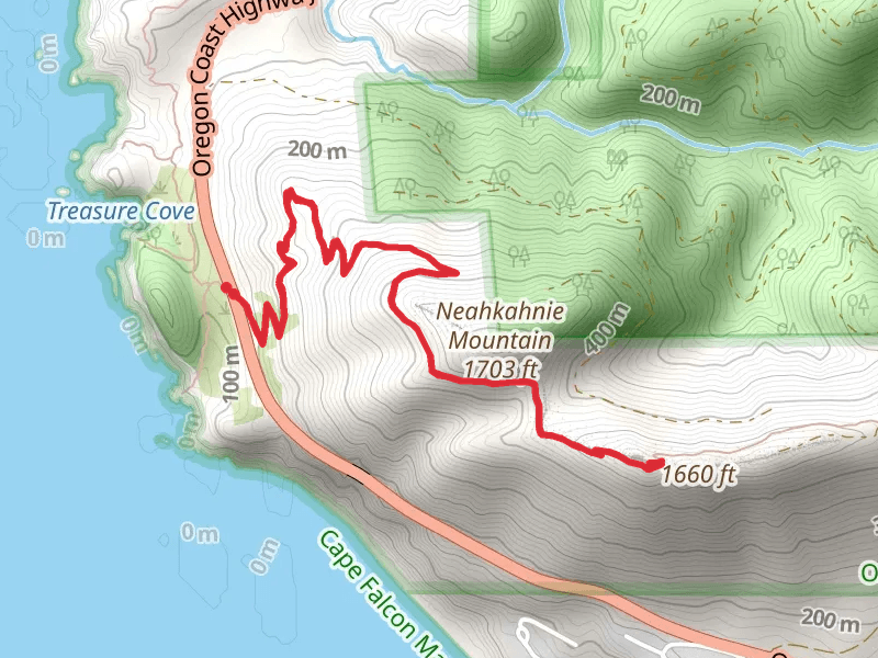 North Neah-Kah-Nie Mountain Trail