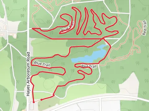 Hayes Arboretum Loop Trail