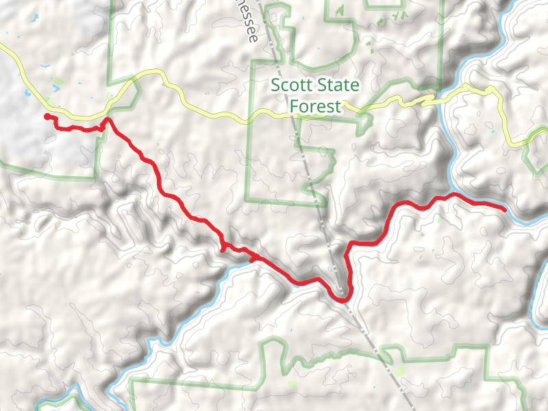 Spruce Creek Trail and Oneida and Western Railroad