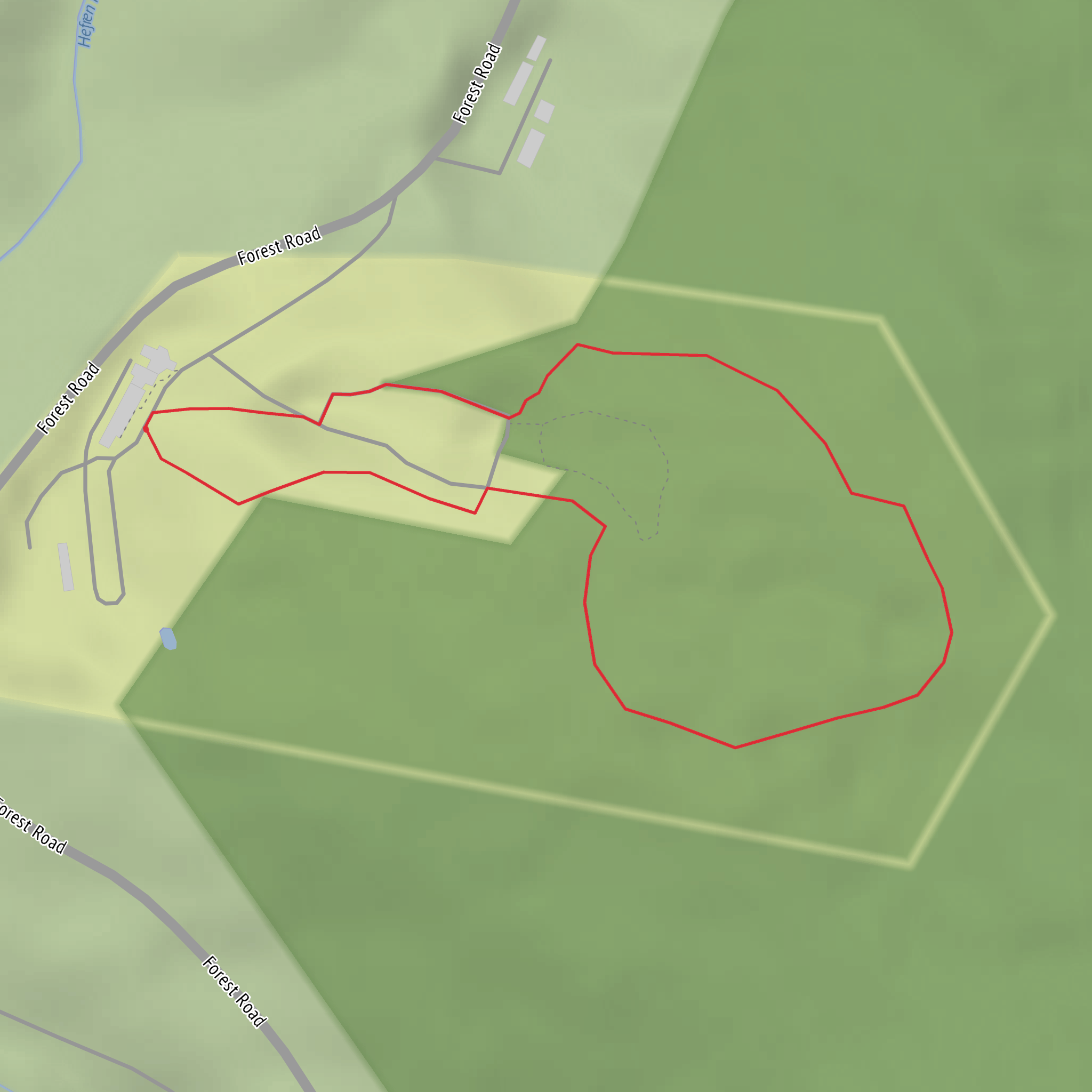Black Bear Trail mobile static map