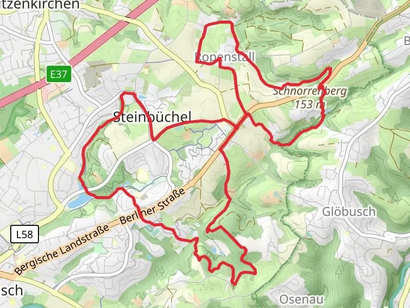 Steinbuchel Loop via Opovener Weiher