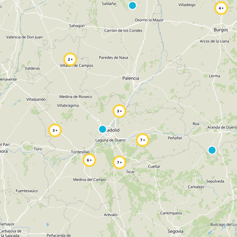 Cabezón de Pisuerga Static Map