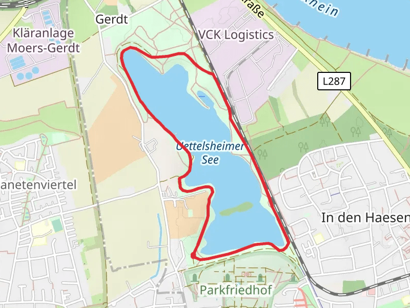 Uettelsheimer See Loop