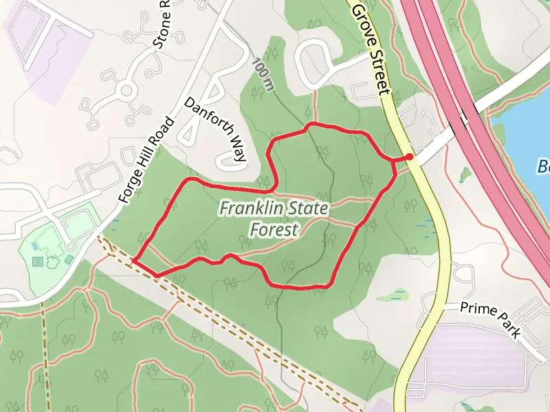 Franklin State Forest Loop