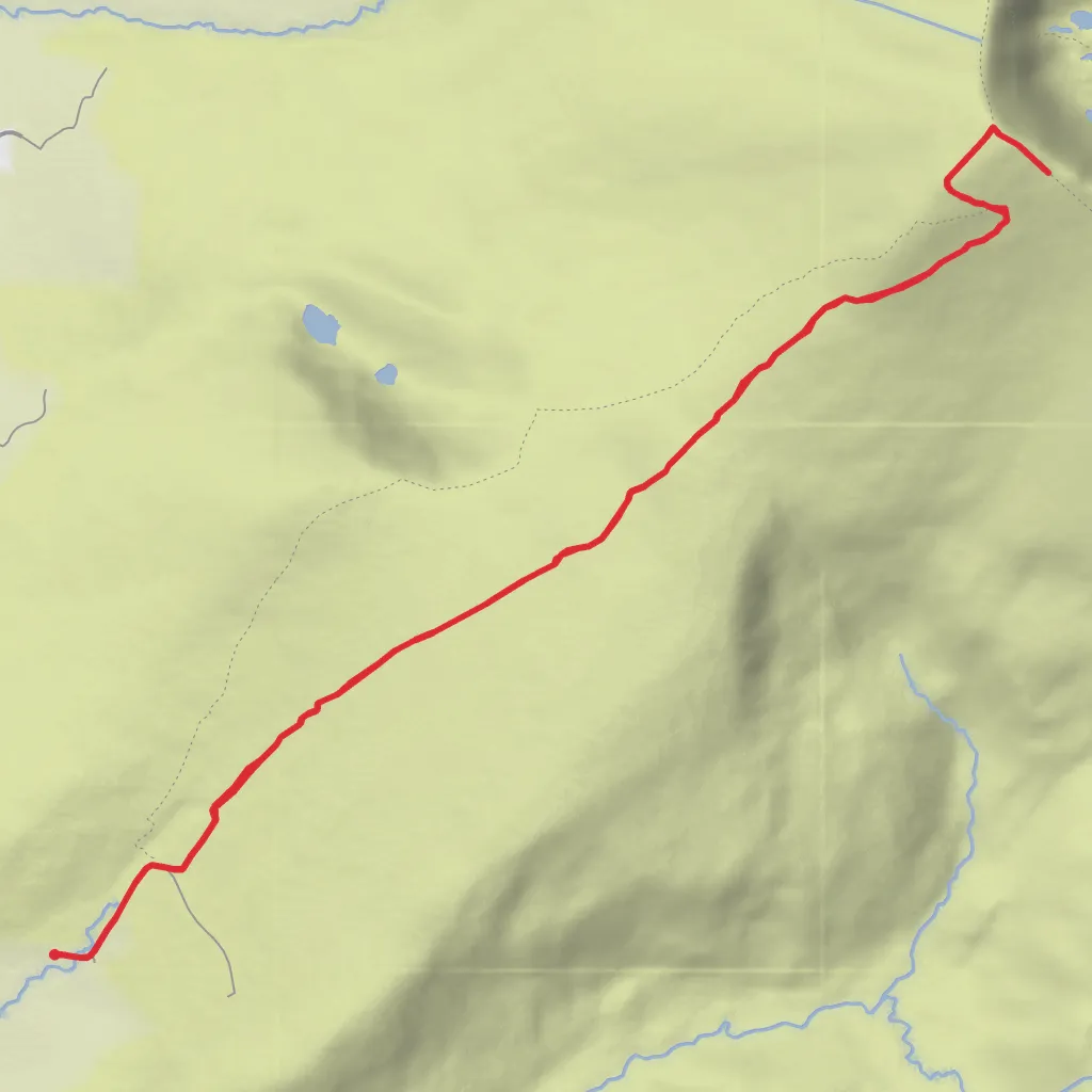 Mount Brandon Trail mobile static map