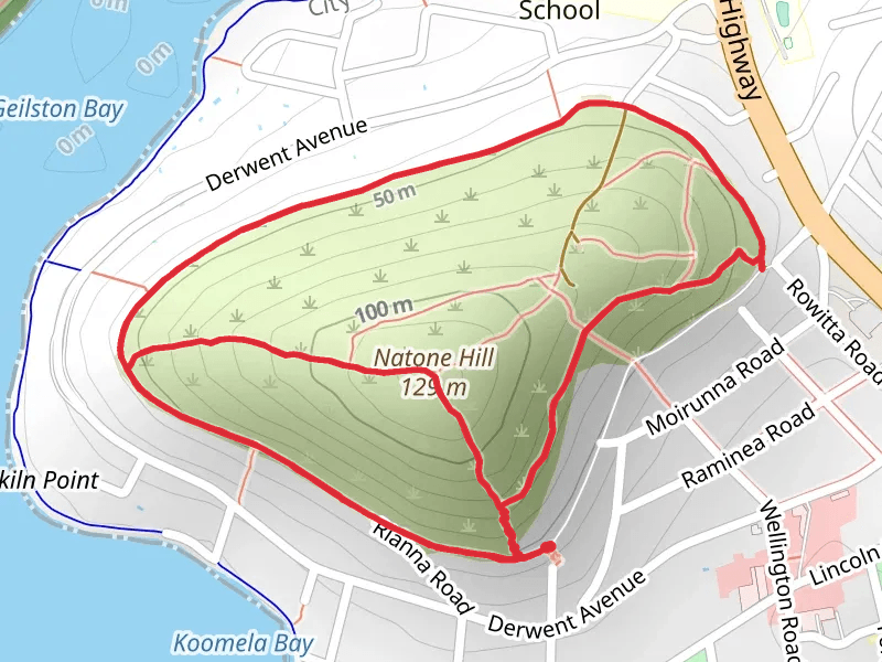 Natone Hill Circuit Track