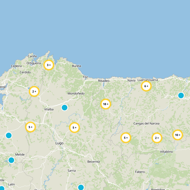 San Tirso de Abres Static Map
