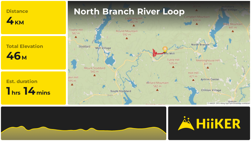 North Branch River Loop | Hillsborough County | New Hampshire
