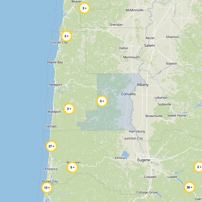 Benton County Static Map