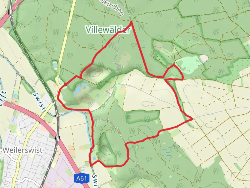 Villewaelder via Swister Pfad