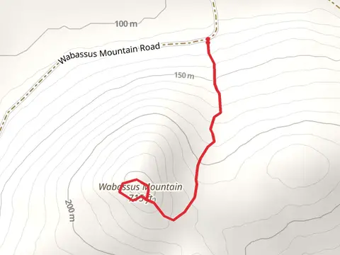 Wabassus Mountain Trail Loop