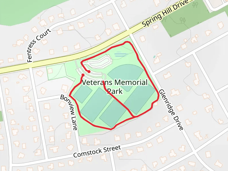 Veterans Memorial Park Loop
