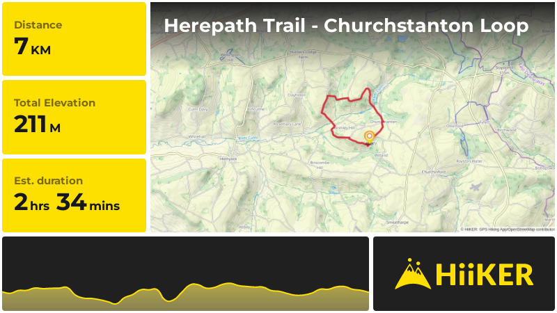 Herepath Trail - Churchstanton Loop | Somerset | England