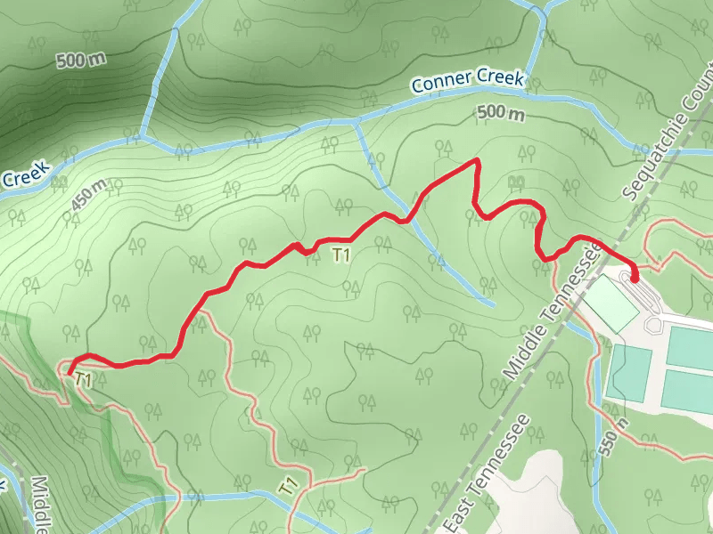Shackleford Park to CT and Mushroom Rock