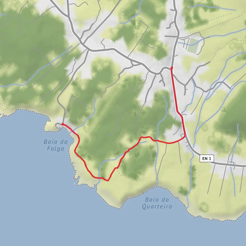 Baía da Folga mobile static map