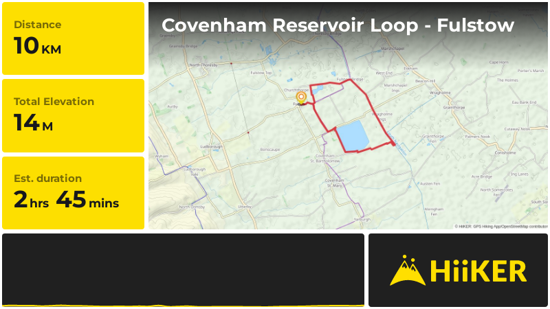 Covenham Reservoir Loop - Fulstow | Lincolnshire | England