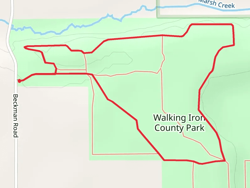 Walking Iron County Park Loop