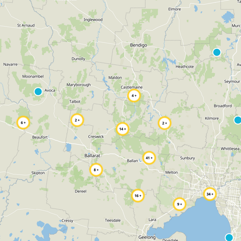 Shire of Hepburn Static Map