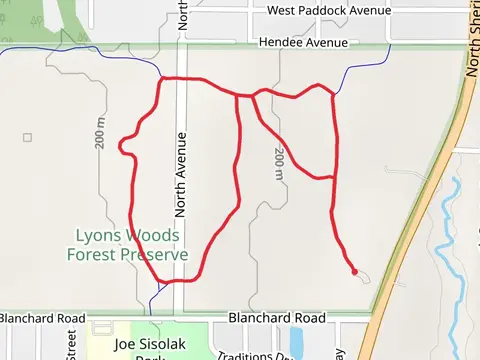 Lyons Woods Loop Trail