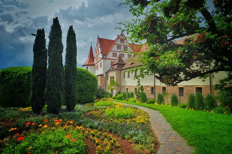 Hofstetten, Schloss Ratibor and River Roth Loop