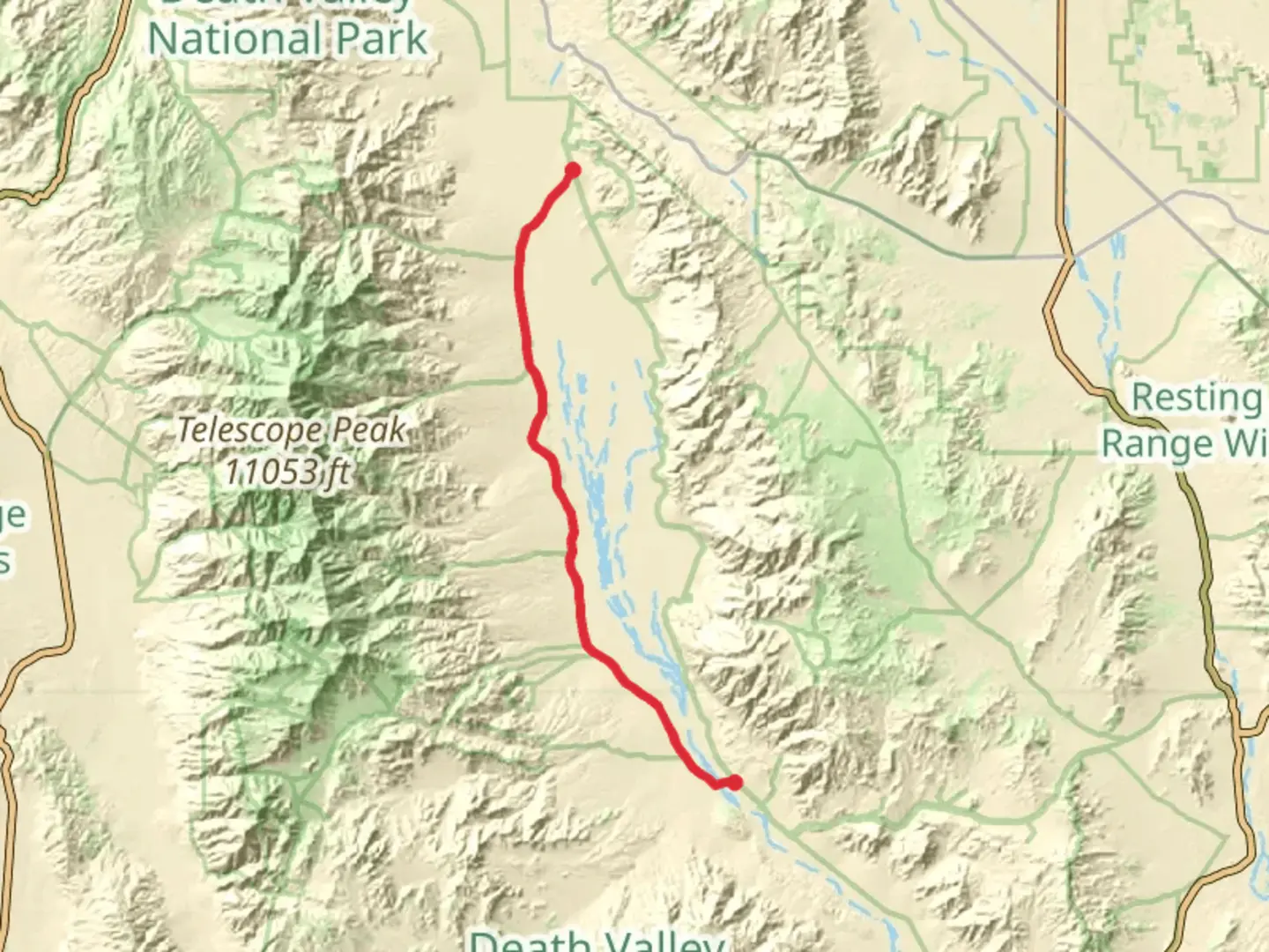 An image depicting the trail West Side Road Walk and its surrounding area.