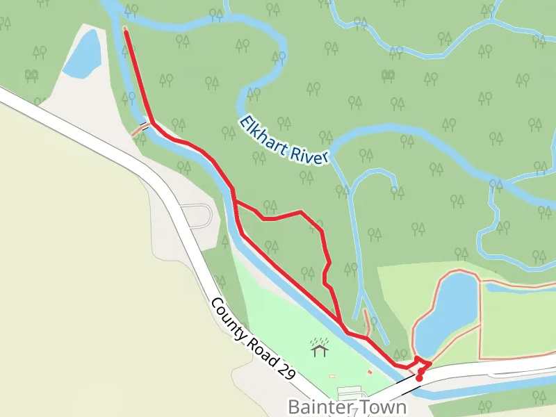 Elkhart River - Baintertown Park Loop