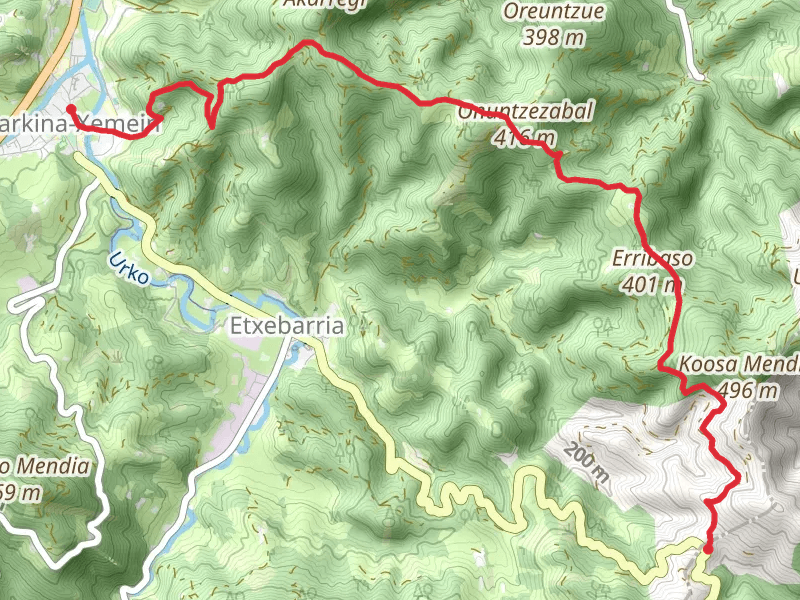 Urkarregi Trail PR BI 22