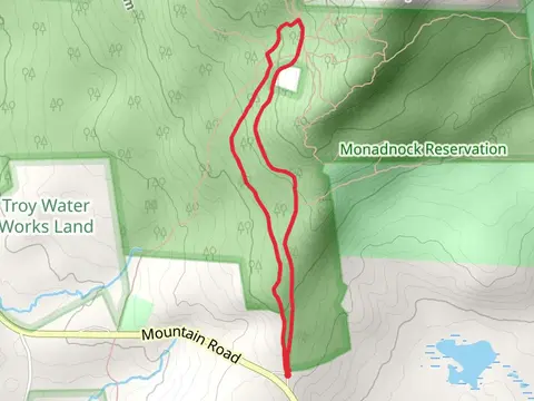 Old Halfway House Trail and White Arrow Trail Loop