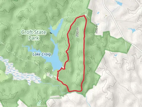 Fosters Mill Loop - Lake Craig