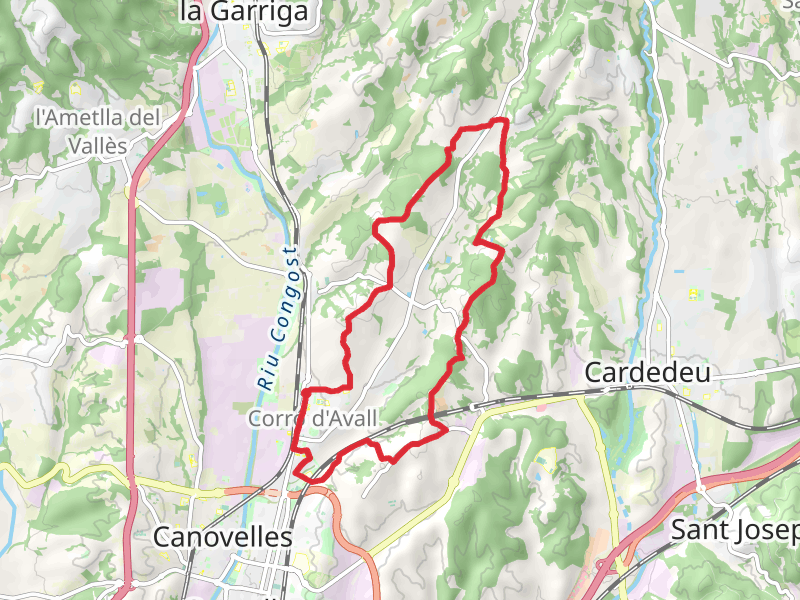 Les Franqueses trail PR C 142