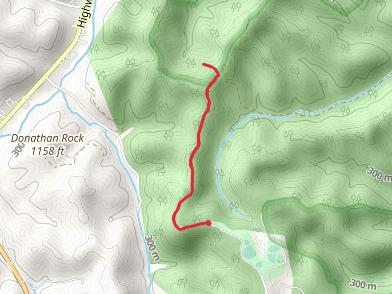 Trace Branch from Menifee County Park