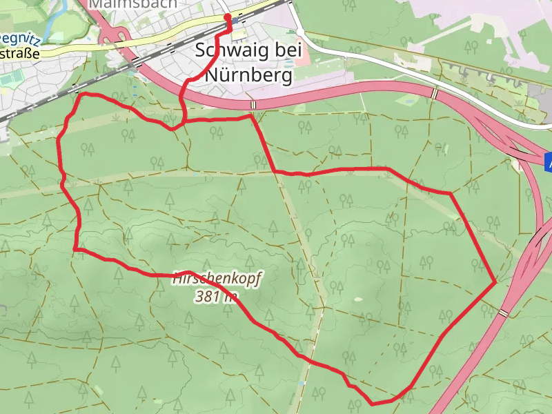 Hirschenkopf Trail