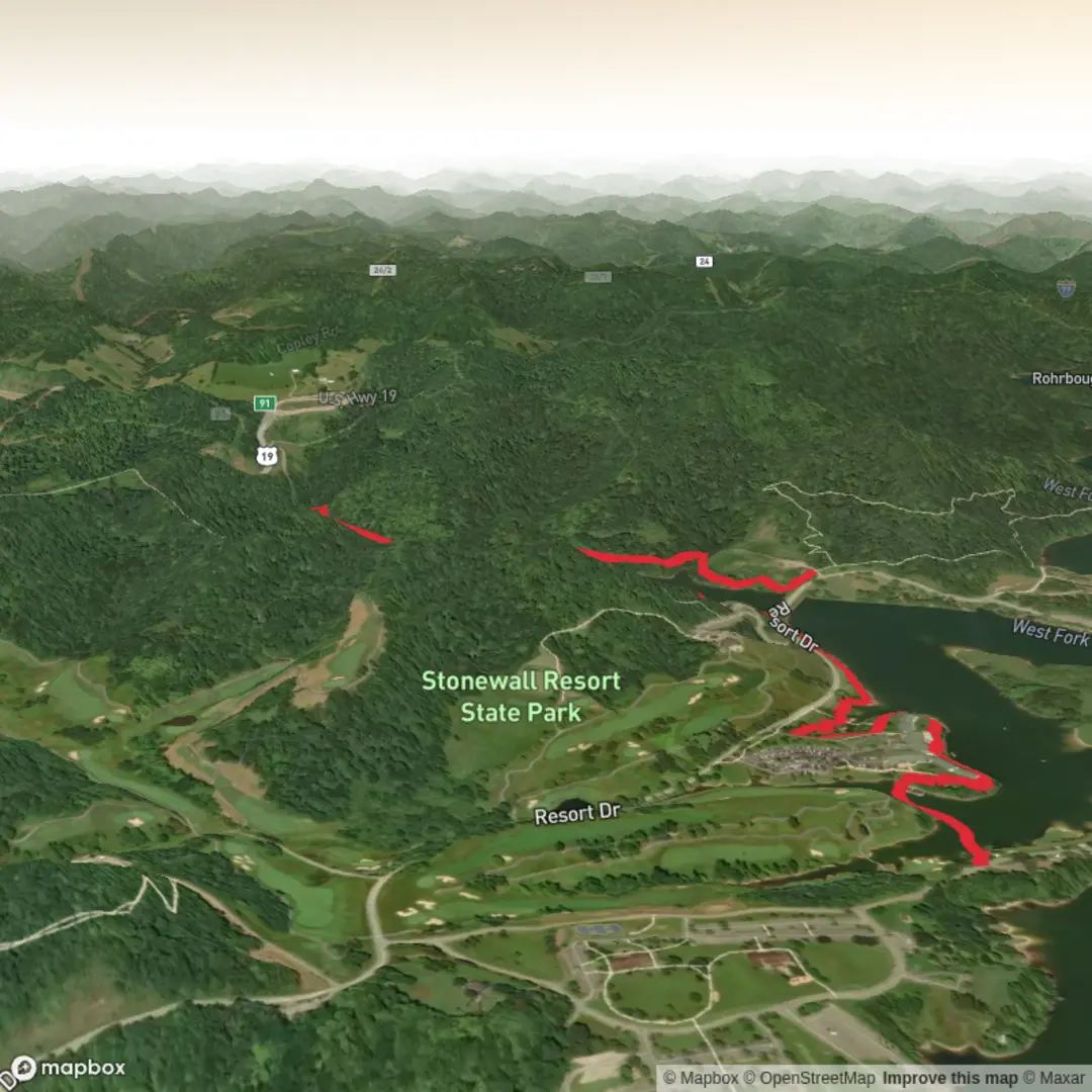 An image depicting the trail Lakeside Nature Trail and its surrounding area.