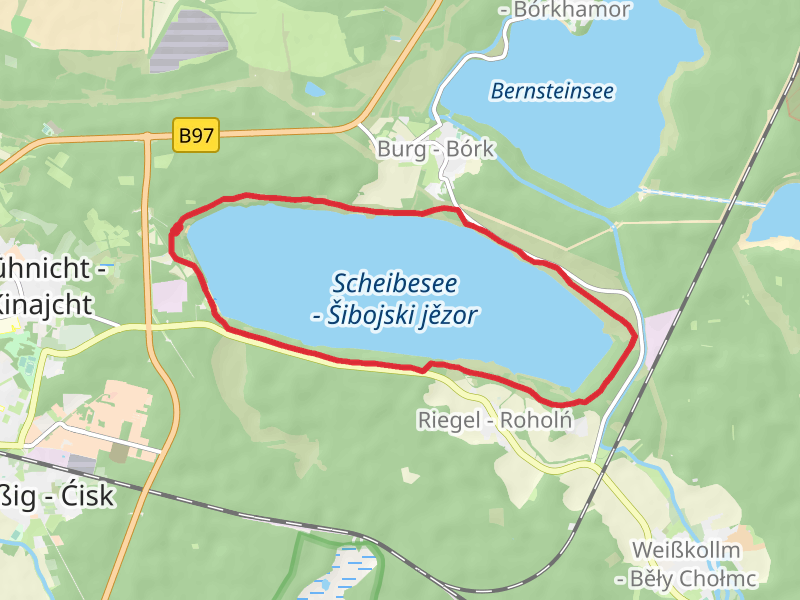 Scheibesee - Šibojski jězor Loop
