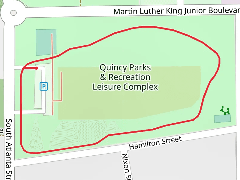 Quincy Parks and Recreation Leisure Complex Loop