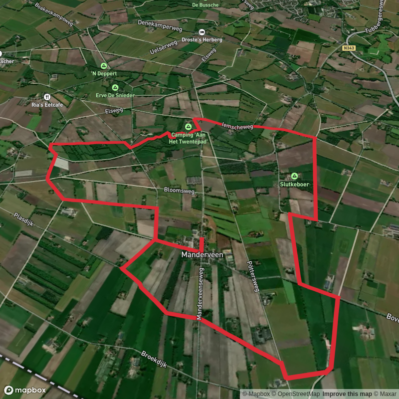 Drieschichterveld and Slutkeboer via Lemsche Weg