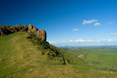 Helmeth Hill, Caer Caradoc Hill, Little Caradoc and Hope Bowdler Hill Loop