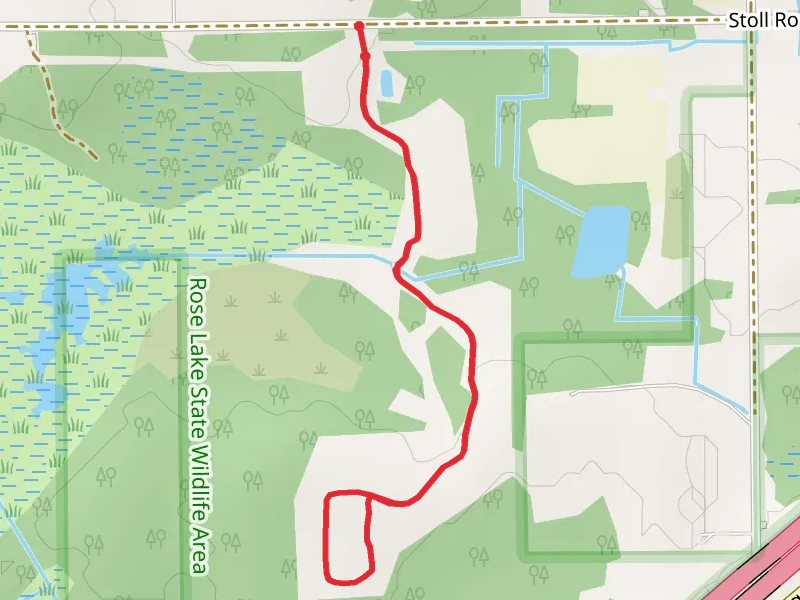 Stoll Road Out and Back