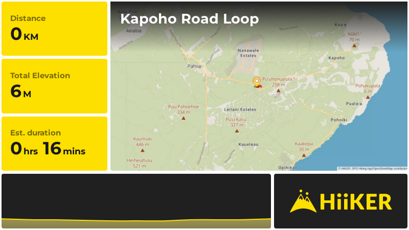Kapoho Road Loop | Hawaiʻi County | Hawaii