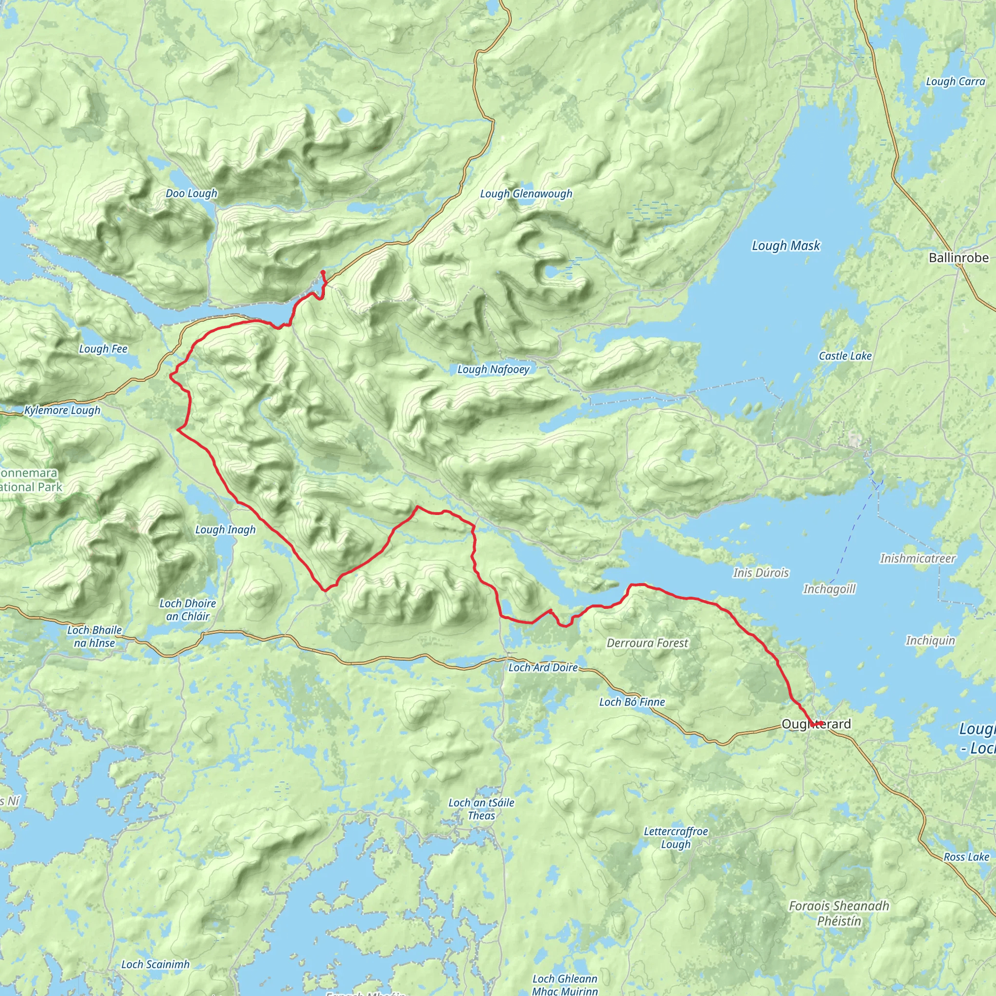 Western Way - Galway mobile static map