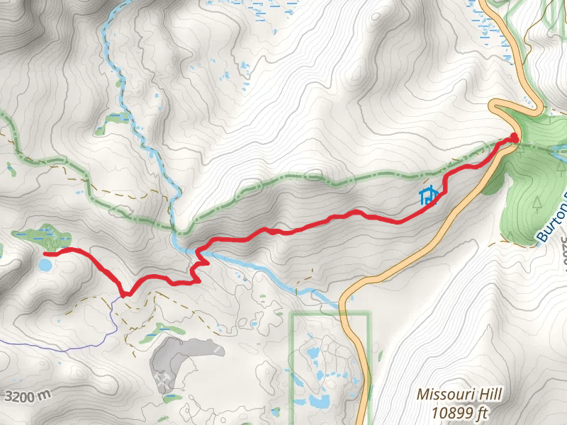 Lily Lake via Continental Divide Trail