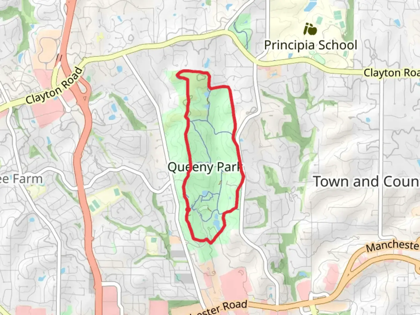 An image depicting the trail Hawk Ridge Trail Loop and its surrounding area.