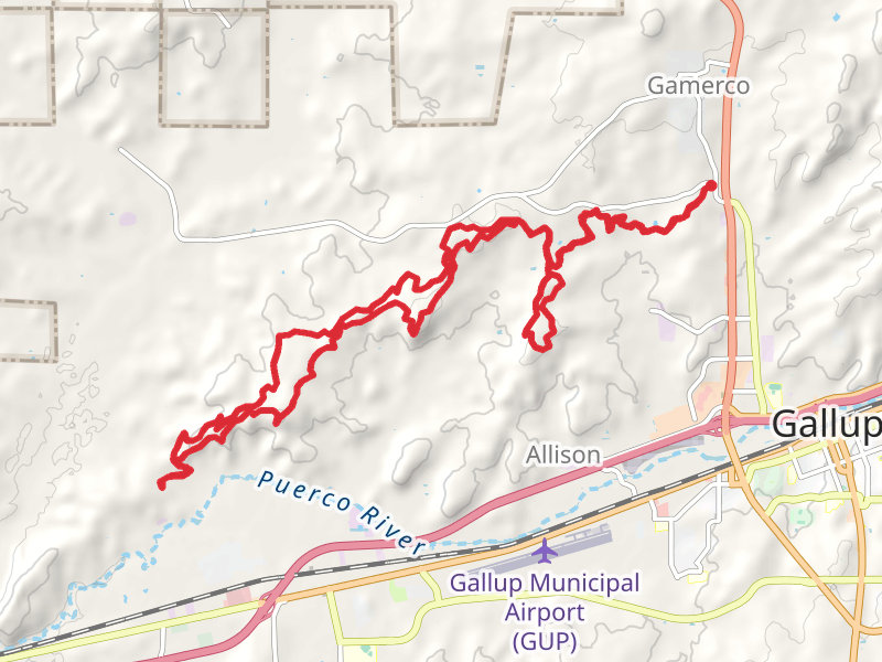 Large loop of the High Desert Trail System