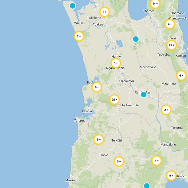 Waikato Static Map