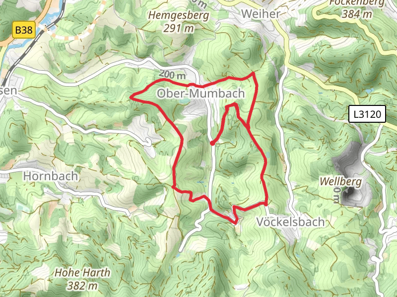 Ober Ramstadt Wiesenbach Loop